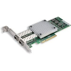 10Gb SFP+ PCI-E Network Card NIC with Broadcom BCM57810S Chipset, Two SFP+ Ports, Fits PCI-E X 8/x16, PCI Express Ethernet LAN Adapter, Supports Windows Server/Windows/Linux/VMware