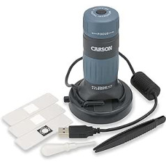 Carson zPix 300 USB digitālais mikroskops ar fotoattēlu un videofunkciju (MM-940)