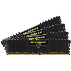 Corsair Vengeance LPX augstas veiktspējas darbvirsmas atmiņas modulis, melns