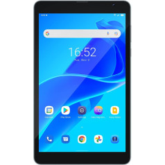 Blackview Tab 6 - Hybrid Touchscreen Tablet with Phone, Reader - Dual SIM 4G - 8 Inch Display - 32 GB Internal Memory, Expandable to 128 GB - 5MP, 2MP Cameras - Wifi, Bluetooth - 5580 mAh Battery - Blue