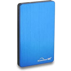 Blueendless portatīvais ārējais cietais disks USB 3.0 2,5 collas personālajam klēpjdatoram (160 GB, zils)