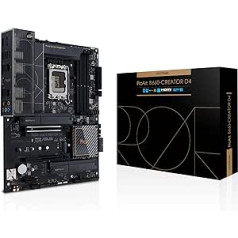 ASUS ProArt B660-CREATOR D4 mātesplates ligzda Intel LGA 1700 (Intel B660, ATX, DDR4 atmiņa, PCIe 5.0, 2x M.2, USB-C DisplayPort)