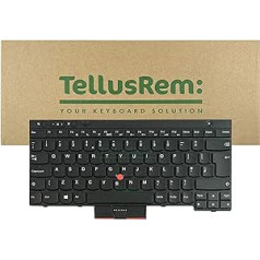 TellusRem Replacement Keyboard UK Non Backlit for Lenovo Thinkpad T430 T430i T430s T430si T430U T530 T530i T530S W530 X13X X230 X230i X230it X230T