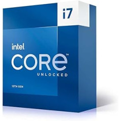 Intel® Core™ i7-13700K Desktop Processor 16 Cores (8 P-cores and 8 E-cores) 30 MB Cache, up to 5.4 GHz