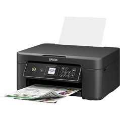 Epson Expression Home XP-3150 3-in-1 tintes daudzfunkciju printeris (drukāšana, skenēšana, kopēšana, WiFi, vienas kasetnes, abpusējais, 3,7 cm displejs, A4) + 4 mēnešu ReadyPrint Flex tintes plāns