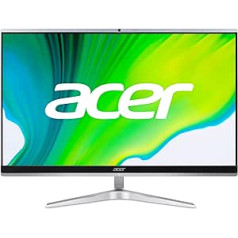 Acer Aspire C24-1650 23.8 inch Full HD Desktop PC - Intel Core i3-1115G4, 8GB RAM, 512GB SSD, Intel UHD Graphics, Win 11, Silver