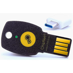 ChipNet c37009703021 — atslēgas drošības USB melns