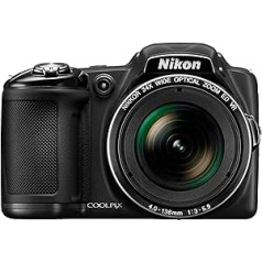 Nikon Coolpix L830 digitālā kamera (16 megapikseļi, 34 Fach opt. tālummaiņa, 7,6 cm (3 zoll) RGBW-LCD-displejs, bildes stabilizators, dinamiski smalka tālummaiņa, Full-HD) schwarz