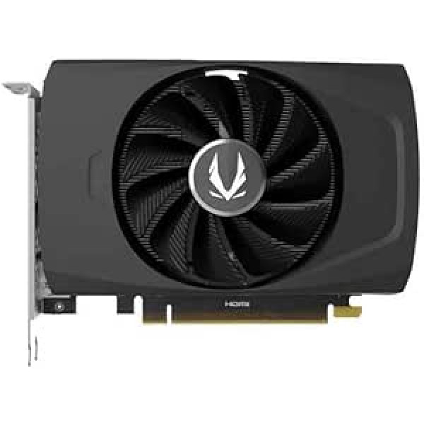 Zotac Gaming GeForce RTX 4060 8GB Solo DLSS 3 8GB GDDR6 128-bit 17Gbps PCIE 4.0 Super Compact spēļu grafikas karte ZT-D40600G-10L