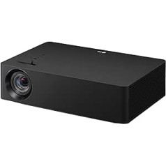 LG projektors HU70LSB līdz 355,6 cm (140 collas) CineBeam LED UHD 4K projektors (1500 lūmeni, HDR10, webOS 4.5, TruMotion) melns