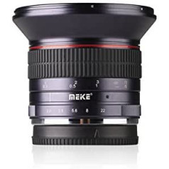 Meike MK 12mm F/2.8 Ultra-Weitwinkelobjektiv Weitwinkel-Manueller objekti Fokus für Micro 4/3 (Olympus un Panasonic Lumix) EM5 EM10 GH5 GH4 GX8