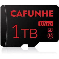 Speicherkarte 1TB Micro SD-Karte mit SD-Kartenadapter High-Speed Micro SD-Speicherkarte, TF-Karte 1TB Klasse 10 für Android Smartphones, Digitalkameras, Tablets