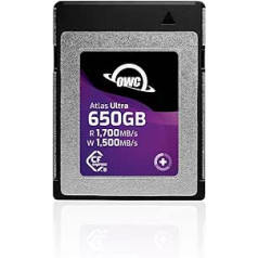 OWC Atlas Ultra 650 GB High Performance CFexpress Type B memory card OWCCFXB2U0650