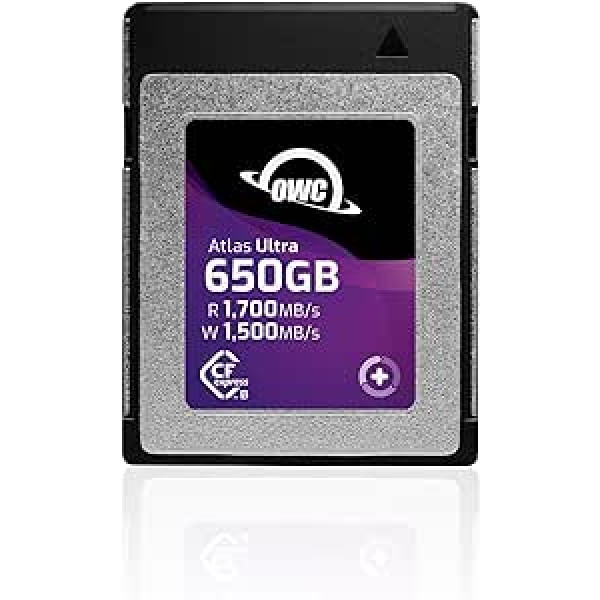 OWC Atlas Ultra 650 GB High Performance CFexpress Type B memory card OWCCFXB2U0650