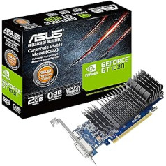 Asus GeForce GT 1030 2GB GDDR5 HDMI DVI grafiskā karte (GT1030-2G-CSM)