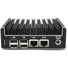 Protectli Vault FW2B — 2 portu, ugunsmūra mikroierīce/mini dators — Intel Dual Core, AES-NI, 4 GB RAM, 32 GB mSATA SSD — savietojams ar pfSense/OPNsense