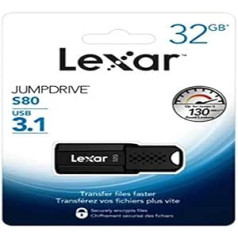 LEXAR Jumpdrive S80 32 GB, USB 3.1 LJDS080032G-BNBNG daudzkrāsains