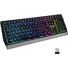 G-Lab Keyz Tungsten Wireless Gaming Keyboard