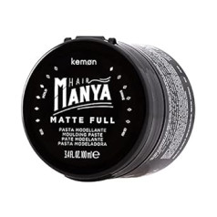 Kemon Hair Manya Matte Full — modelējošā pasta elastīgai noturēšanai, matējošs matu krēms salona kvalitātē formējamiem stiliem — 100 ml