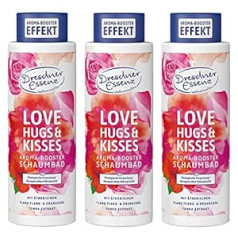 Dresdner Essenz Love, Hugs and Kisses пена для ванны, 3 шт. по 500 мл, веганские добавки для ванны, упаковка из 3 шт.