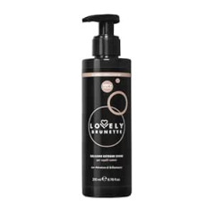 Capello Point Lovely Brunette Extreme Shine Balm for brown hair with macadamia oil, moisturizes and revives natural reflections, suitable for natural and colored hair, format 200 ml