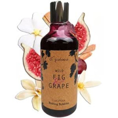 Di Palomo Bathing Bubbles 300ml Wild Fig & Grape, a rich foaming bubble bath mixed with the best ingredients to leave your skin clean, soft and smooth.