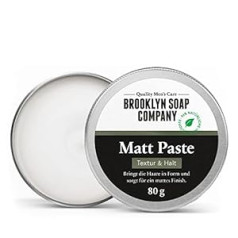 Brooklyn Soap Company Matēta pasta (80g) · Brooklyn Soap Company · Matu veidošana dabiskai fiksācijai bez pielipšanas