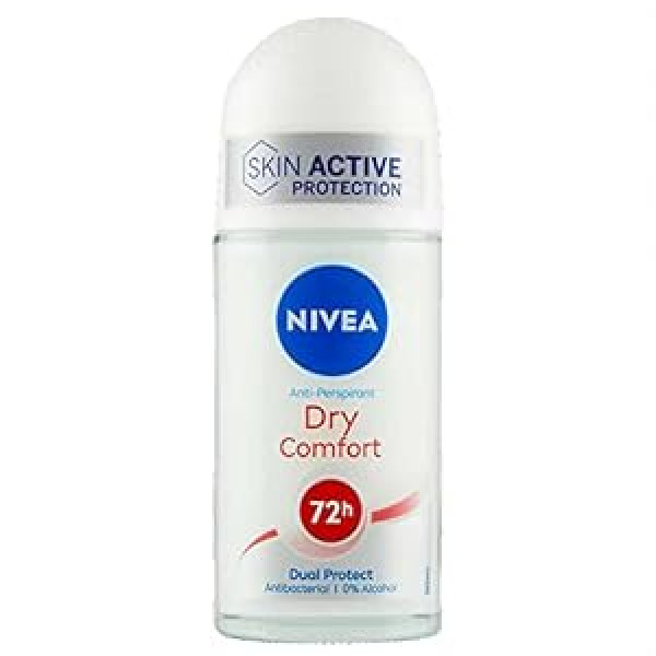 Nivea Dry Comfort plus Anti-Transpirant Roll-on, 6er Pack (6 x 50 ml)