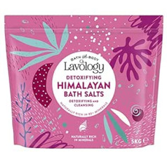 Lavology HimalayaBath Salt All Natural Ingredients Detoxify, Cleanse, Detoxify, 5 kg