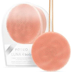 ‎Foreo FOREO Luna 4 Body Brush Отшелушивающий скраб для тела Улучшает впитывание лосьона Лимфодренажный инструмент премиум-класса для ухода за кожей 1