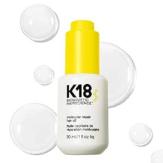 K18 Generic K18 Molecular Repair Oil — невесомое масло, укрепляет, восстанавливает повреждения, уменьшает вьющиеся волосы, улучшает блеск для всех типов в