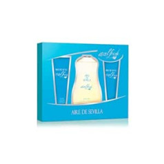 Aire De Sevilla de Sevilla Beauty Set Edition Blue Fresh - Moisturizing body cream, eau de toilette, peeling gel