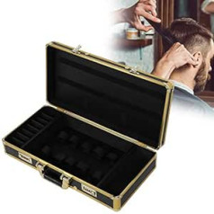 ‎Dioche Hairdressing Case Portable Box Organiser Hairdressing Tool Storage Box Aluminium Alloy Hairdressing Tool Organiser for Hair Trimmer Scissors Comb Hairdressing Tools 21.9 x 10.7 x 4.4 Inches