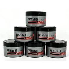 Asya Gel-Wax Extra Strong Hair Wax matu želeja 6 x 100 ml