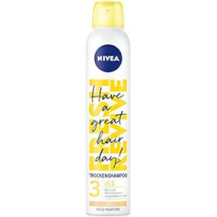 Nivea Fresh Revive sausais šampūns gaišiem matu toņiem iepakojumā 4 (4 x 200 ml), sausais šampūns ar tūlītēju efektu un trīskāršu efektu: īpaši maigs, bez atlikumiem, ilgstošam svaigumam