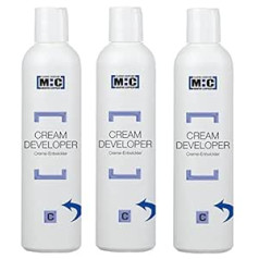 Meister Coiffeur Cream Developer C 9,0% 3 x 250 ml H2O2 Cream Oxide by M:C