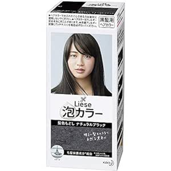 Liese Kao Bubble Hair Color Prettia - dabīgi melna