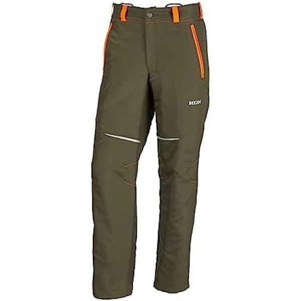 KOX Schnittschutzhose Vento 3.0 Grün/Orange