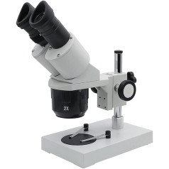 10X-20X-30X-40X Binokulares Stereomikroskop, beleuchtetes Industriemikroskop mit Okular für die Uhrenreparaturinspektion (10X un 30X) (10X, 30X un 40X)