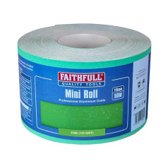 Aluminium Oxide Sanding Paper Roll Green 115mm x 50m 120G