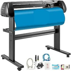 28-Zoll-Vinylschneidemaschine, Bodenständer, Vinylplotter, einstellbare Kraft, Geschwindigkeit, digitale Steuerung, USB-Anschluss for die Herstellung von Schildern