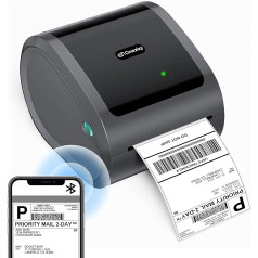 Asprink Bluetooth termiskais printeris DHL etiķešu printeris — marķēšanas ierīce 4 x 6 uzlīmju printeris