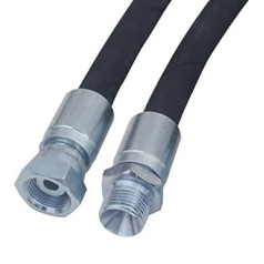 '2SC Hydraulic Hose, 3/8 BSP, DN12, Internal/External Thread Adapted to your needs, 4200