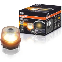 OSRAM LEDguardian® Road Flare Signal TA20, LEDSL104, uzlādējama magnētiskā LED brīdinājuma gaisma ar ceļu Legal, 2000K, piemērojama avārijas situācijās uz ceļa