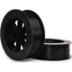 NinjaFlex 3DEL0117505 Zušu pavediens TPU elastīgs, ķīmiski izturīgs, 1,75 mm, 500 g, melns, 1 iepakojums