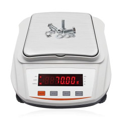 Bonvoisin Laboratory Scales 2000 g x 0.01 g Precision Digital Scales Analytical Scales Jewellery Scales Scientific Scales Kitchen Scales Electronic Balance 10 mg Readability (2000 g, 0.01 g)