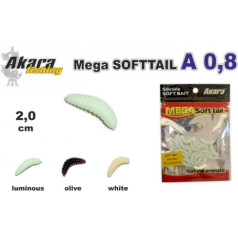 Silikona māneklis AKARA Mega SOFTTAIL «A 0,8»