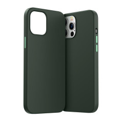 Aizsargmaciņš iPhone 12 Pro Max Color Series zaļš