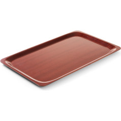 Viesmīļa servēšanas paplāte CAMBRO Capri 32,5x53cm - sarkankoks