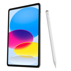 Irbulis iPad ar aktīvu maināmu galu Smooth Writing 2 ar USB-C kabeli, balts